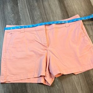 New York & Company salmon cotton shorts